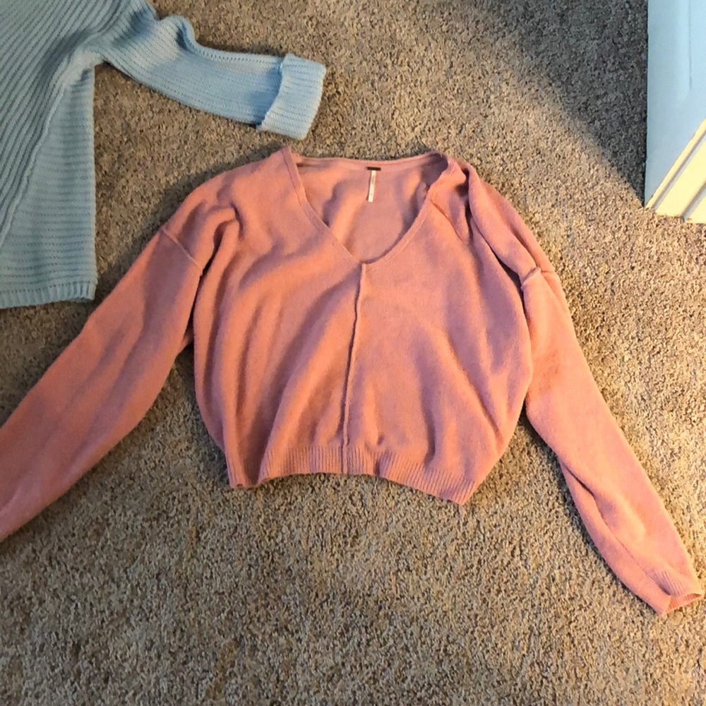 Pink sweater